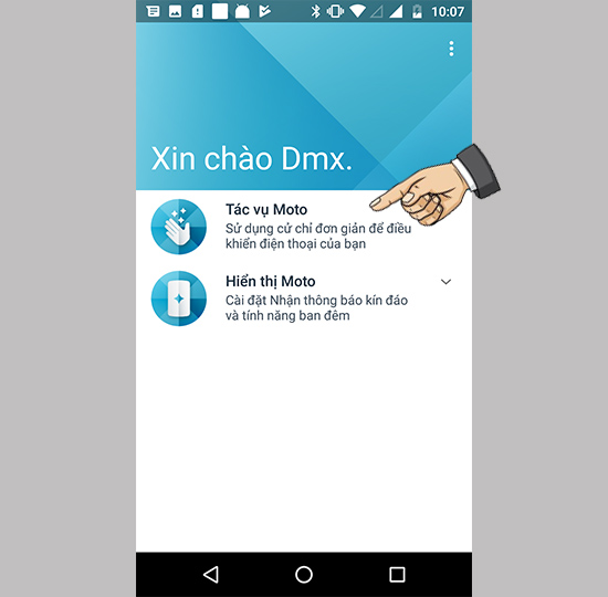 Kích hoạt tính năng